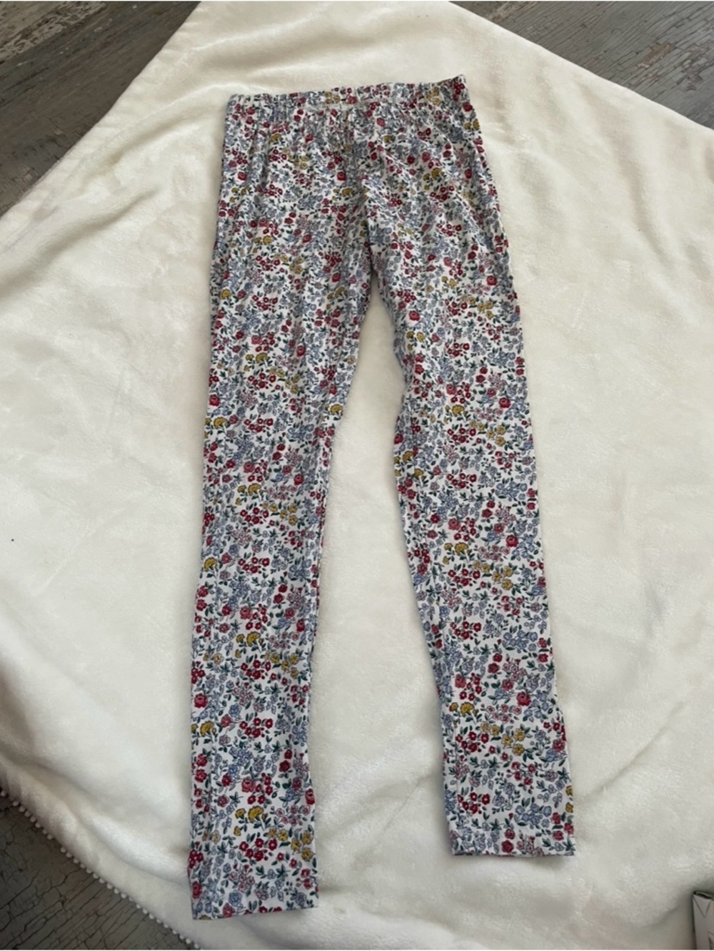 Janie and Jack Floral Print Leggings